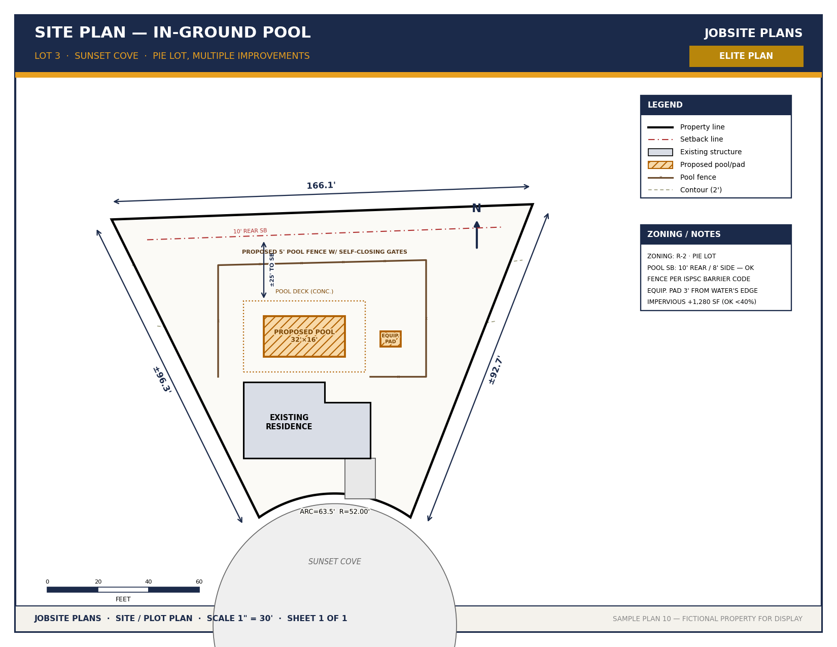 ELITE SITE PLAN — $139